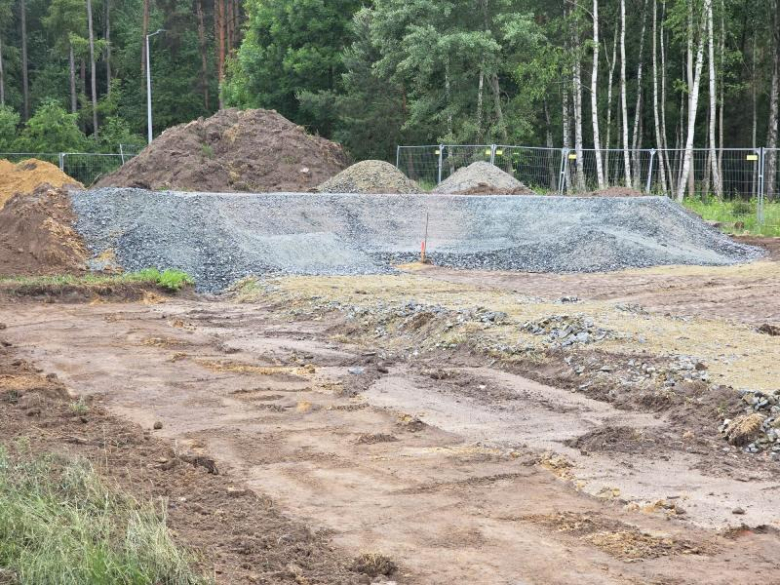 Budowa pumptracka w Wilkszynie rozpoczęta