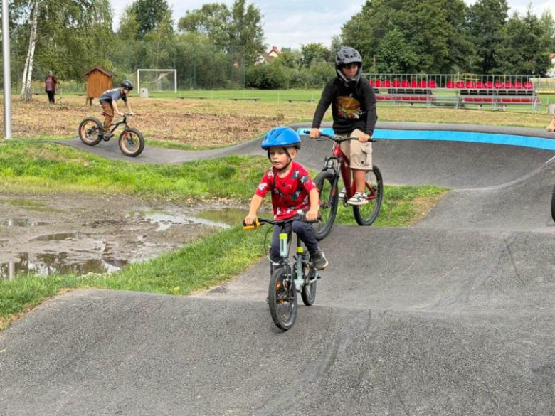 Pumptrack w Wilkszynie oficjalnie otwarty