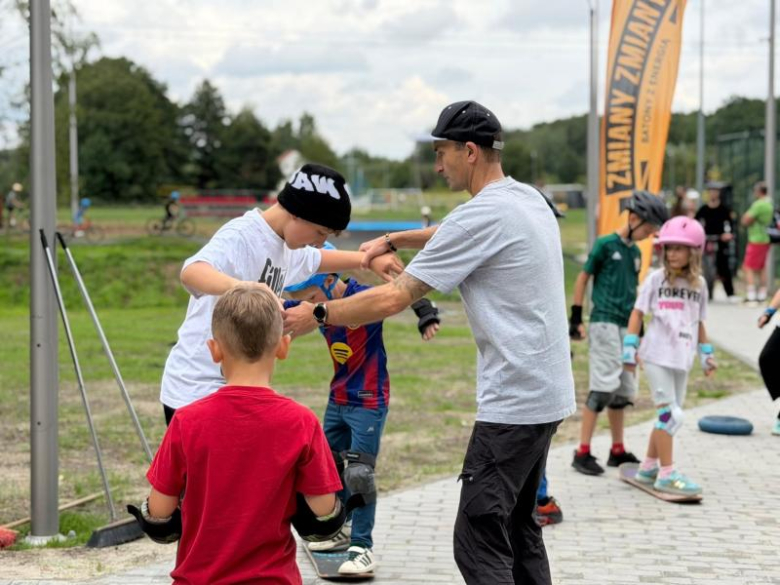 Pumptrack w Wilkszynie oficjalnie otwarty