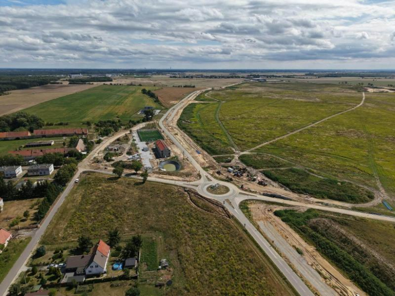 Budowa układu komunikacyjnego w gminie Miękinia nabiera kształtów