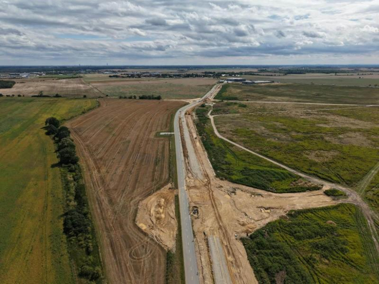 Budowa układu komunikacyjnego w gminie Miękinia nabiera kształtów
