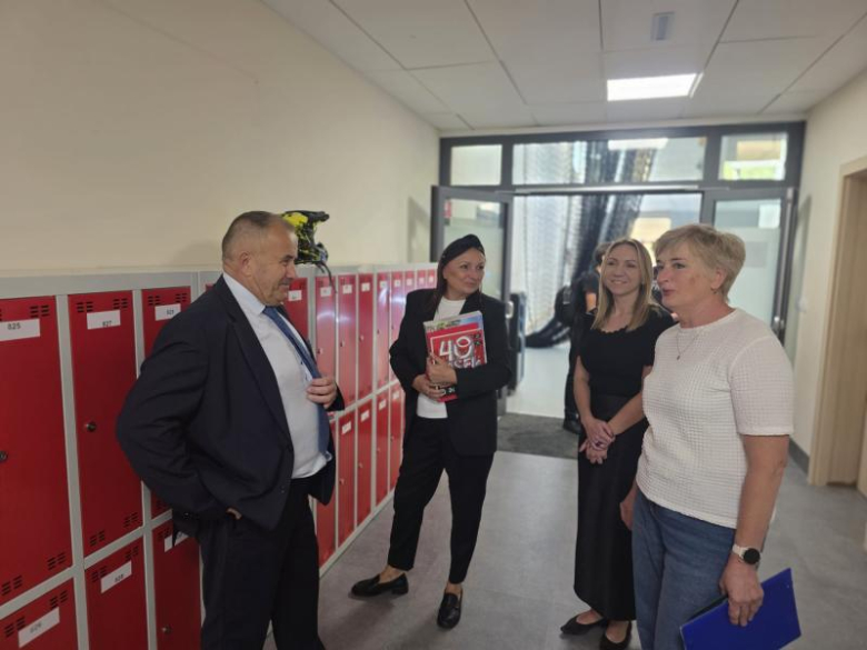 Gminę Miękinia odwiedziły wicemarszałek Sejmu Monika Wielichowska oraz poseł Jolanta Niezgodzka