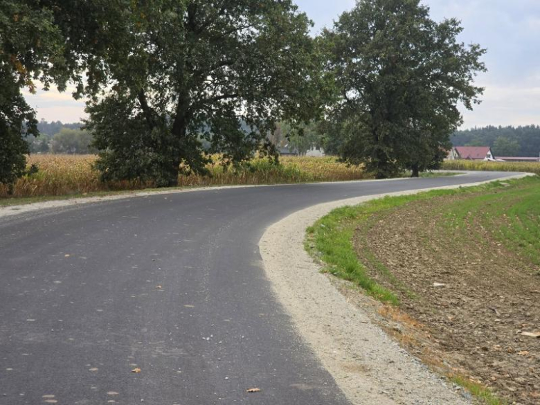 Odbiór przebudowanej drogi