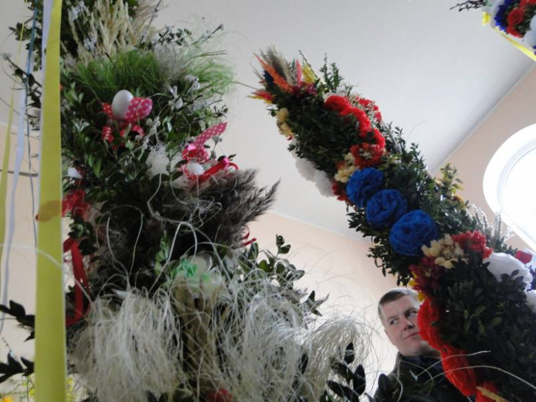 Palmy wielkanocne w Bogdanowie 2012