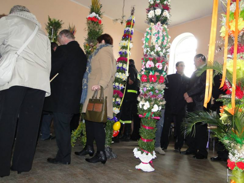 Palmy wielkanocne w Bogdanowie 2012