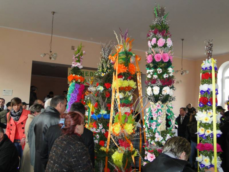 Palmy wielkanocne w Bogdanowie 2012