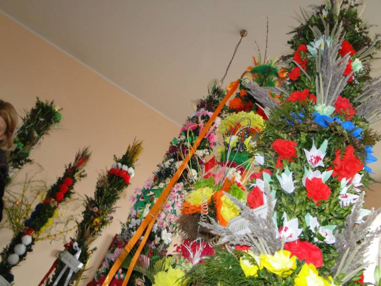 Palmy wielkanocne w Bogdanowie 2012