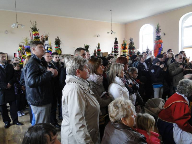 Palmy wielkanocne w Bogdanowie 2012