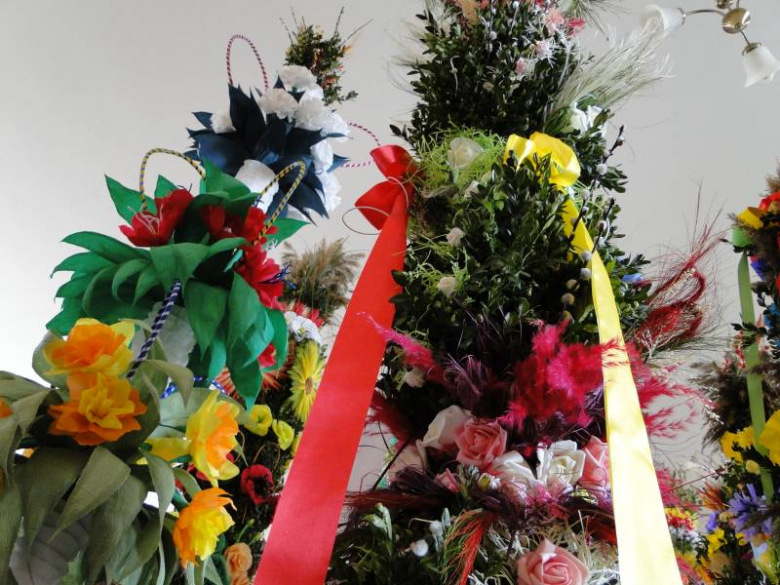 Palmy wielkanocne w Bogdanowie 2012