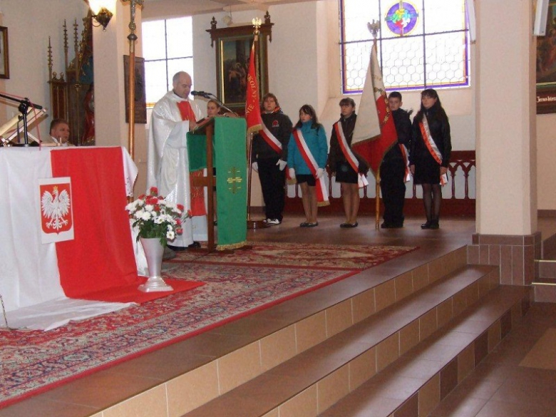 Święto Niepodległości w gminie  Udanin