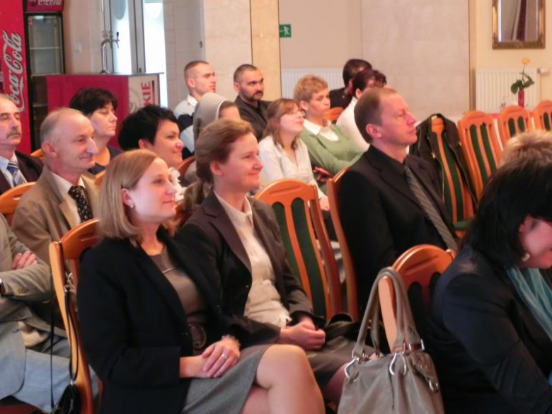 Gala nadania tytułu "Powiat Przyjazny Niepełnosprawnym" - Środa Śląska 2010