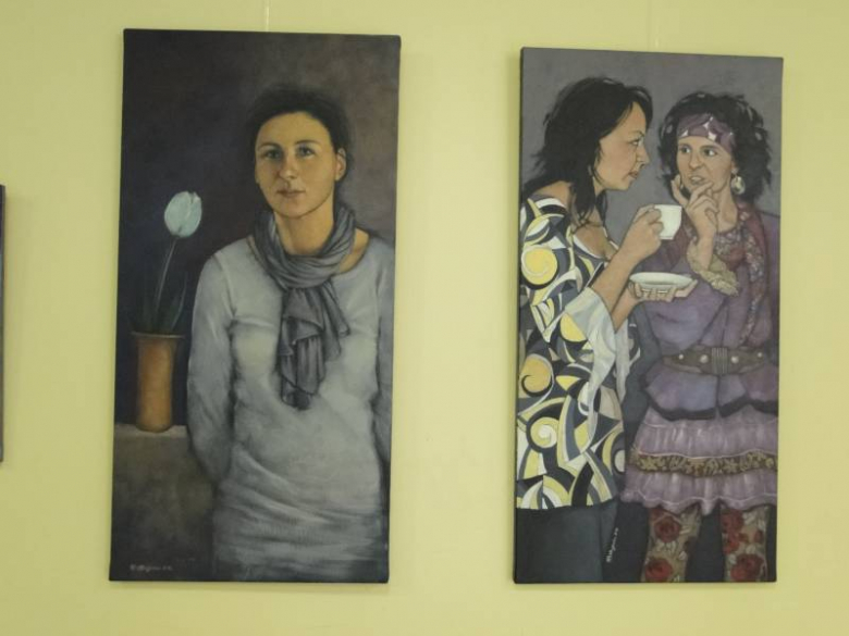 Znani i nieznani na płótnach - wernisaż prac Magdy Boguckiej