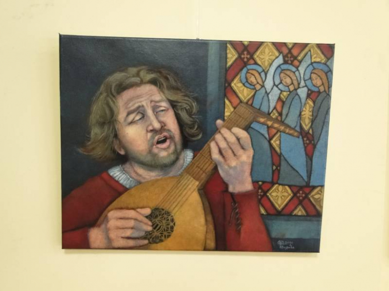 Znani i nieznani na płótnach - wernisaż prac Magdy Boguckiej