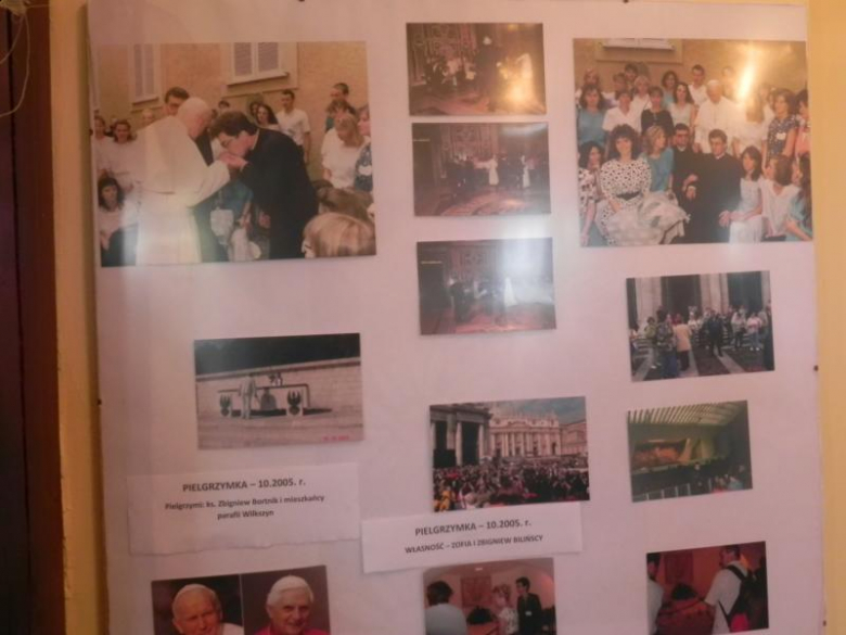 Wystawa "Jan Paweł II - Wspomnienia" - Wilkszyn 2010