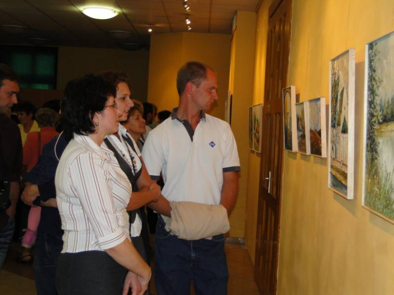 Otwarcie wystawy Andrzeja Węgierskiego - Wspomnienia Malowane