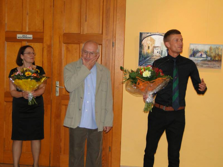 Otwarcie wystawy Andrzeja Węgierskiego - Wspomnienia Malowane