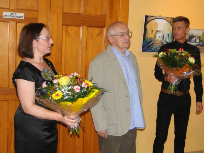 Otwarcie wystawy Andrzeja Węgierskiego - Wspomnienia Malowane