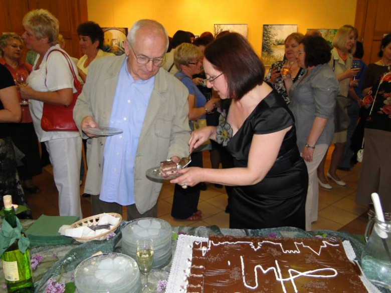 Otwarcie wystawy Andrzeja Węgierskiego - Wspomnienia Malowane