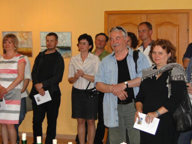 Otwarcie wystawy Andrzeja Węgierskiego - Wspomnienia Malowane