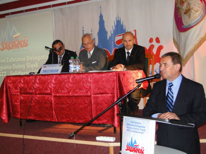 XXIII Walne Zebranie Delegatów Regionu Dolny Śląsk NSZZ "Solidarność"