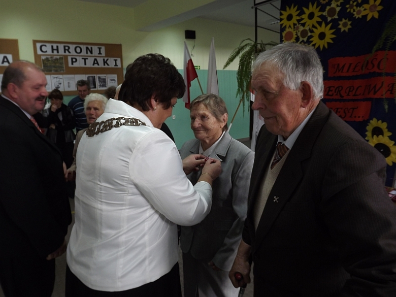 Gmina Udanin gratuluje długoletniego pożycia małżeńskiego