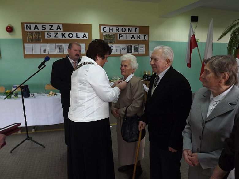 Gmina Udanin gratuluje długoletniego pożycia małżeńskiego