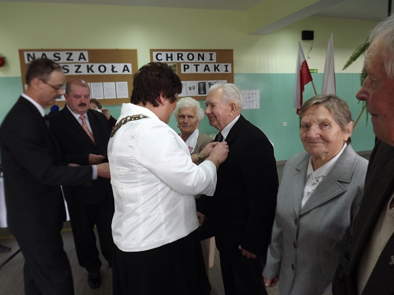 Gmina Udanin gratuluje długoletniego pożycia małżeńskiego