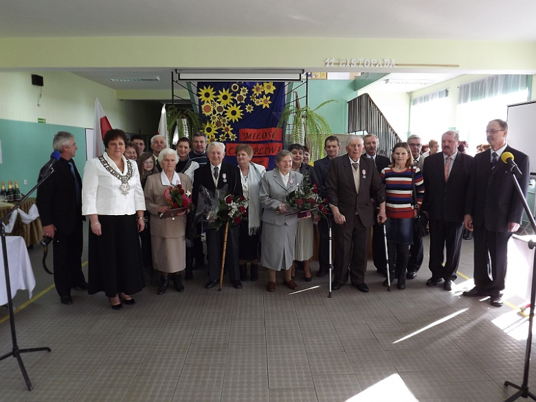 Gmina Udanin gratuluje długoletniego pożycia małżeńskiego