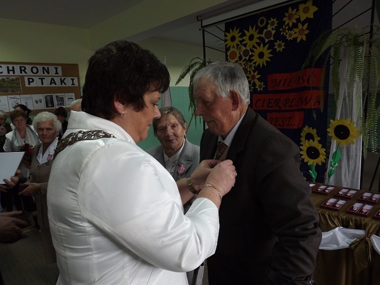 Gmina Udanin gratuluje długoletniego pożycia małżeńskiego