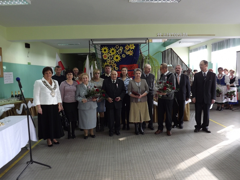 Gmina Udanin gratuluje długoletniego pożycia małżeńskiego