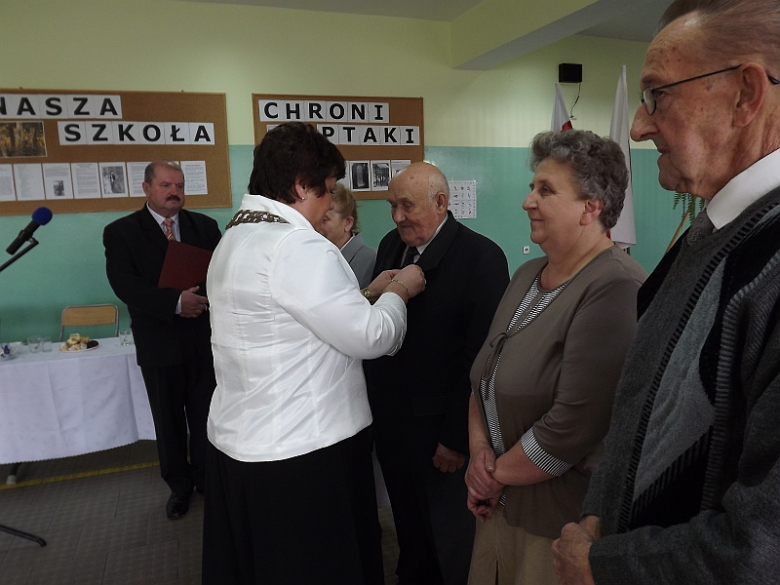 Gmina Udanin gratuluje długoletniego pożycia małżeńskiego