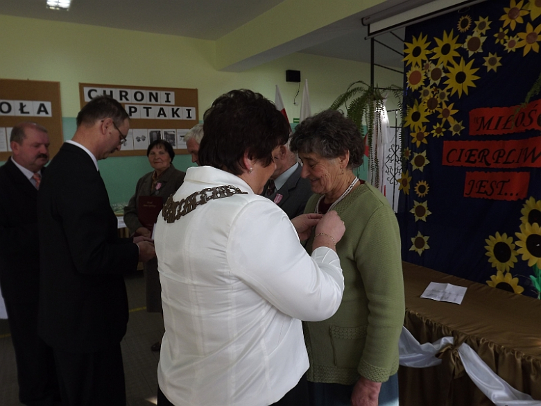 Gmina Udanin gratuluje długoletniego pożycia małżeńskiego