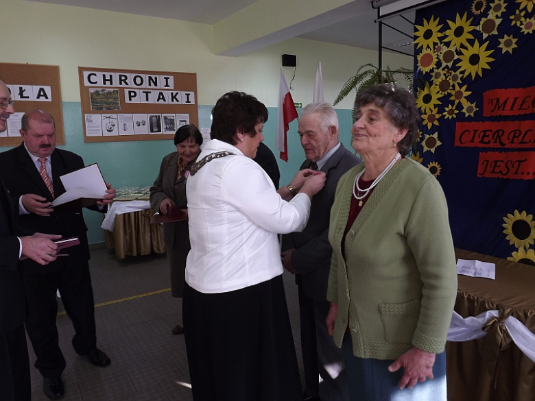 Gmina Udanin gratuluje długoletniego pożycia małżeńskiego