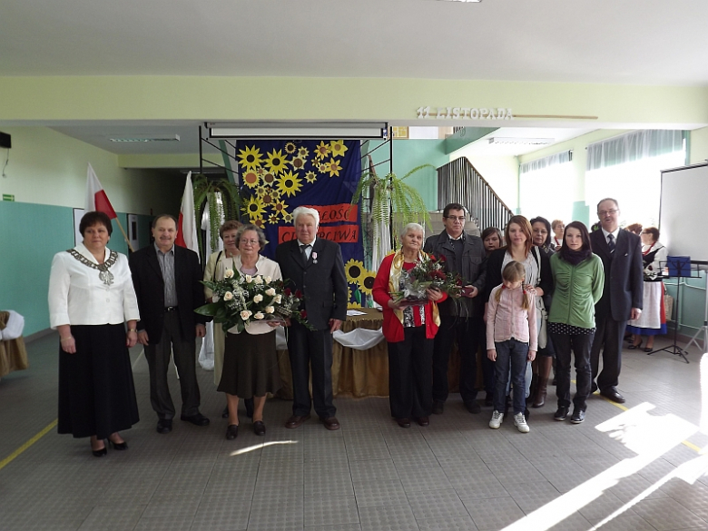 Gmina Udanin gratuluje długoletniego pożycia małżeńskiego