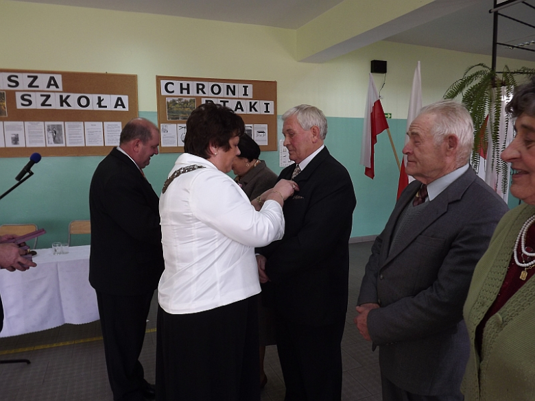 Gmina Udanin gratuluje długoletniego pożycia małżeńskiego