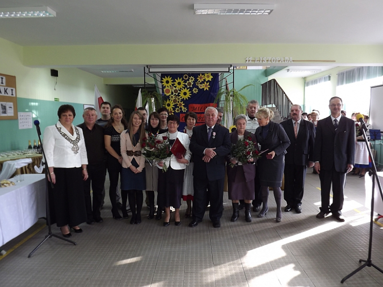 Gmina Udanin gratuluje długoletniego pożycia małżeńskiego