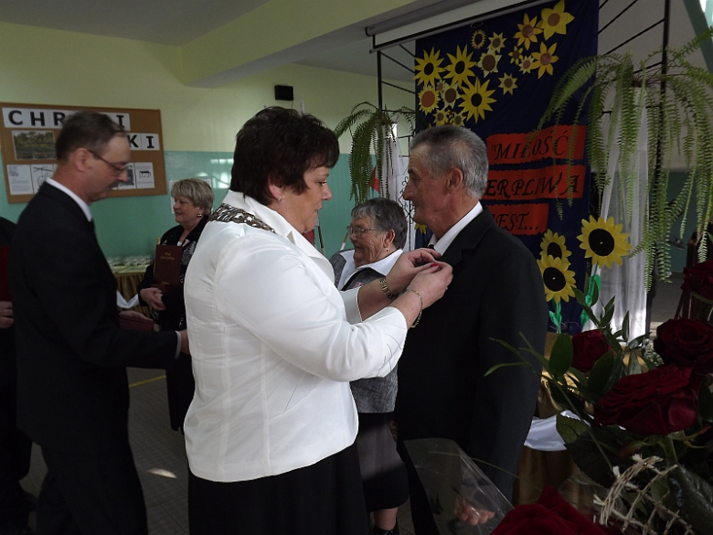 Gmina Udanin gratuluje długoletniego pożycia małżeńskiego