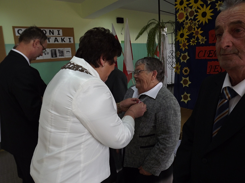 Gmina Udanin gratuluje długoletniego pożycia małżeńskiego