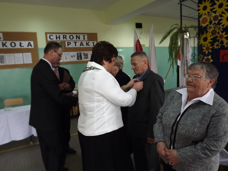 Gmina Udanin gratuluje długoletniego pożycia małżeńskiego