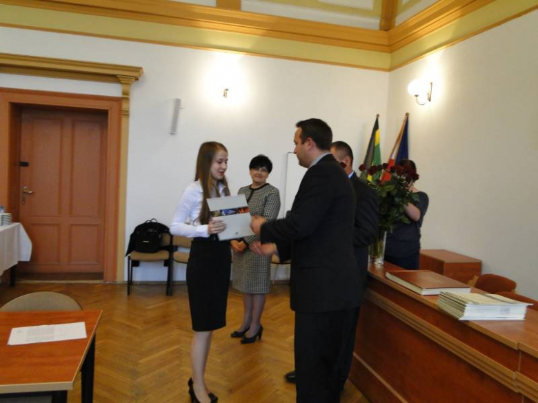 Gala wręczenia Dyplomów Stypendysty Powiatu Średzkiego