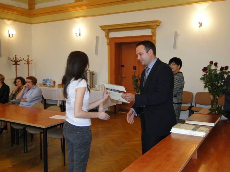 Gala wręczenia Dyplomów Stypendysty Powiatu Średzkiego