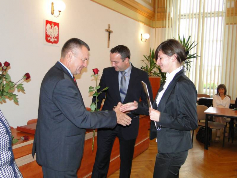 Gala wręczenia Dyplomów Stypendysty Powiatu Średzkiego