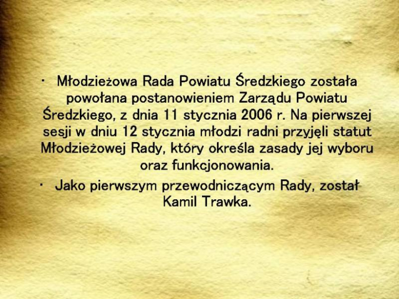 Piąty jubileusz Młodzieżowej Rady Powiatu Średzkiego