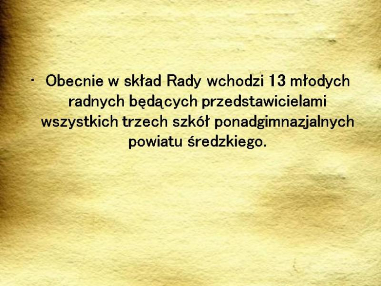 Piąty jubileusz Młodzieżowej Rady Powiatu Średzkiego