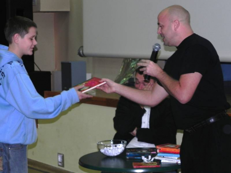 Spotkanie autorskie z Dariuszem Rekoszem - Środa Śląska 2010