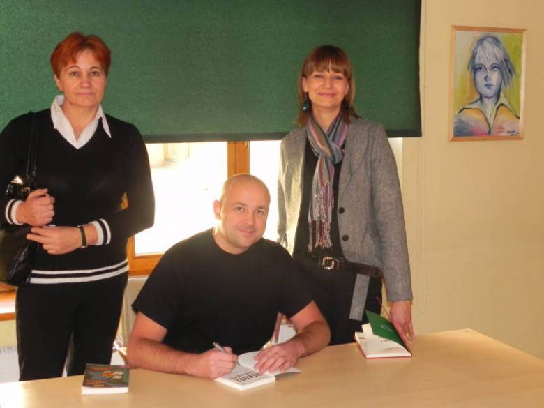 Spotkanie autorskie z Dariuszem Rekoszem - Środa Śląska 2010