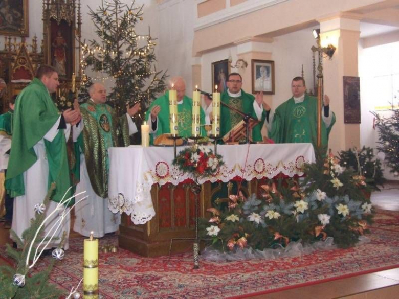 Opłatek w parafii Piekary