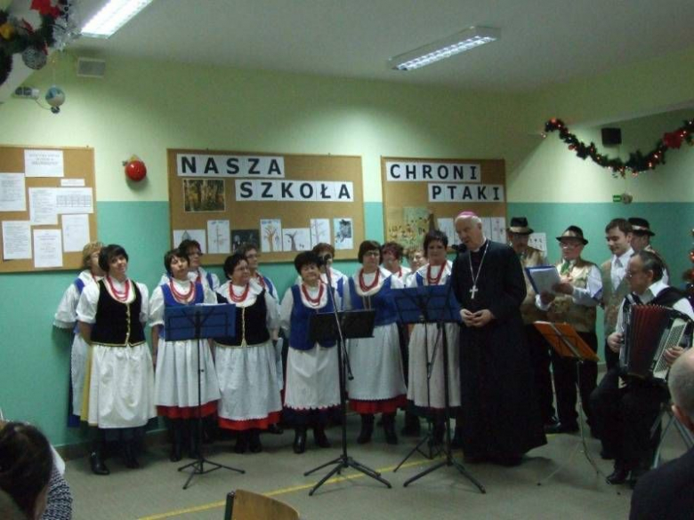 Opłatek w parafii Piekary