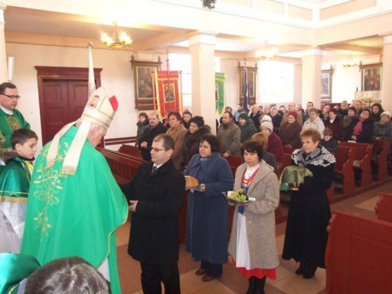 Opłatek w parafii Piekary