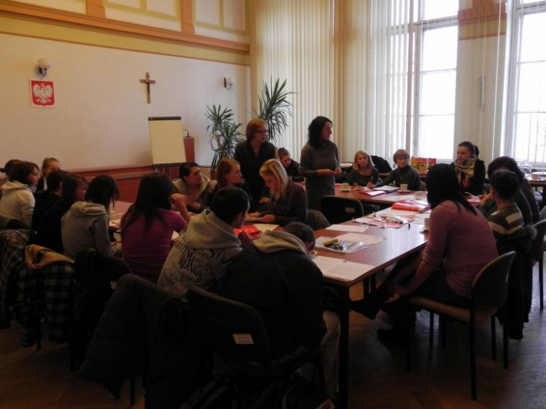 Szlachetna Paczka 2010 - spotkanie w starostwie średzkim